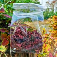 ราคา กระเจ๊ยบแห้ง กระเจี๊ยบแดง กระเจี๊ยบตากแห้ง กระเจี๊ยบ ขนาดน้ำหนัก 100 กรัม (17749166728)