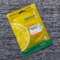 ราคา การ์นิเย่ สกิน แนทเชอรัลส์ ไบรท์ คอมพลีท วิตามิน ซี เซรั่ม มาส์ก Garnier Bright Complete Vitamin C Serum Mask (15513584099)