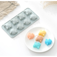 ราคา แม่พิมพ์ซิลิโคน แมว ุ6 ช่องเล็ก (5209826837)