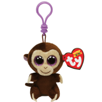 ราคา TY พวงกุญแจตุ๊กตา ทีวาย Beanie Boos COCONUT monkey clip (2143314842)