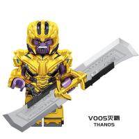 ราคา 4 ซูเปอร์ฮีโร่ Hawkeye Ronin Thanos เข้ากันได้กับ Lego Blocks Minifigure ของเล่น V002 (20604470765)