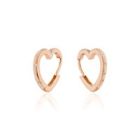 ราคา Glintz Hearty Hearty ต่างหูห่วง หัวใจ เงินแท้ ฝังเพชร cubic zirconia ขนาด 15mm (19998089453)