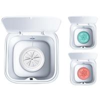 ราคา Turbo 10L Automatic Electric Roller Mini Washing Machine Portable Quick Clean Washing Tool (20148580078)