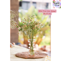 ราคา Violet Flamingo แจกันสไตล์มินิมอล แจกันแก้วใสสีพาสเทลสไตล์เกาหลี แจกันดอกไม้ ตกแต่งห้อง (21260429383)