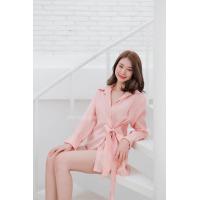 ราคา 2306 เสิ้อเชิ๊ตคอปกแขนยาวดีเทลผูกด้านข้างสีพาสเทล เสื้อเชิ๊ตแฟชั่น เชิ๊ตผ้ามัน เชิ๊ตผูกข้างเอว (14257239346)