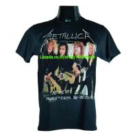 ราคา เสื้อวง METALLICA เมทัลลิกา ไซส์ยุโรป เสื้อยืดวงดนตรีร็อค เสื้อร็อค MET1707 ส่งจากไทย (20248265403)