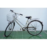 ราคา จักรยานแม่บ้านญี่ปุ่น ล้อ 27 นิ้ว มีเกียร์ สีเงิน จักรยานมือสอง (18346194647)