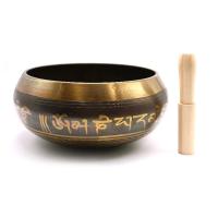 ราคา New Arrival Handmade Buddha Tibet Struck Bowl Ritual Music Therapy Copper Chime Tibetan Singing Bowls (20915248085)
