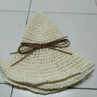 ราคา หมวกสาน หมวกวินเทจ แฟชั่น ปีกกว้าง งานแฮนเมด วินเทจ สำหรับไปทะเล (17325989985)