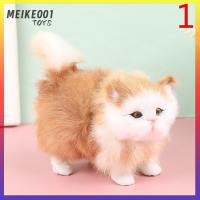 ราคา ของเล่นแมวผ้ากำมะหยี่ขนกระต่ายสำหรับเด็กการตกแต่งบ้าน Kado Mainan Bayi ตุ๊กตาแมวยัดนุ่น MEIKE001 (20023593538)