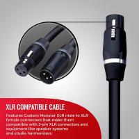 ราคา Handคู่มือการปรับแต่ง MONSTER PROLINK STUDIO PRO 2000สายไมโครโฟน XLR ตัวผู้เป็นตัวเมียปลั๊กทอง ชุบตัวเก็บประจุสด (20100160382)