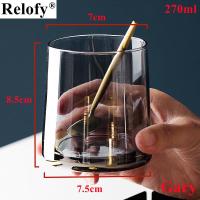 ราคา 270ml Glass Family Beer Cup Homestay Wine Cup Coffee Water Glass Mug for Drinking Kitchen Home Milk Juice Glass Cup Drinkware (20146107796)