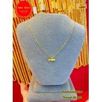 ราคา จี้ ชาร์มทองแท้ 99 99 หนัก 0 1 กรัม พร้อมเเถม สร้อยคอเงินแท้หุ้มทอง (20075988663)
