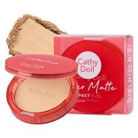 ราคา แป้งตลับ CATHY DOLL COVER MATTE POWDER PACT SPF30 PA 12g (12551544457)