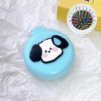 ราคา หวีกระจกพับแบบพกพา หวีกระจกแต่งหน้า หวีลายการ์ตูนน่ารักๆ (20012221665)