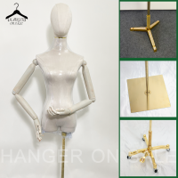 ราคา หุ่นโชว์เสื้อผ้าผู้หญิง แบบครึ่งตัว หุ่นโชว์ เนื้อกำมะหยี่ แขนไม้ มีหัวให้เลือก5แบบ กดดูตัวเลือกและภาพสินค้าก่อนสั่ง (20672824685)