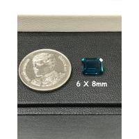 ราคา Nano London Blue Topaz นาโนแล็บ ลอนดอนบลูโทแพซ Lab Created London Blue Topaz Octagon Shape รูปทรงสี่เหลี่ยม ราคาเป็นเม็ด Price Per Pcs (20205519013)