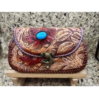 ราคา กระเป๋ามือถือ ทรงนอน ไซส์ใหญ่ ลายดอกไม้ คาดเข็มขัด กระเป๋า กระเป๋าหนัง กระเป๋าหนังแท้ กระเป๋าหนังแท้ทั้งใบ กระเป๋าหนังวัว (21158624471)