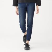 ราคา กางเกงยีนส์ MUJI WOMEN SKINNY ทรงเดฟ กางเกงขายาวผู้หญิง (19160355974)