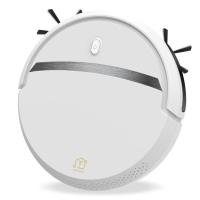 ราคา เครื่องดูดฝุ่น หุ่นยนต์กวาดพื้น Robot Vacuum Cleaner หุ่นยนต์ทำความสะอาด เซ็นเซอร์อัจฉริยะ การกวาดและปัดฝุ่น พรม กระเบื้อง พื้นแข็ง พร้อมส่ง (13694527848)