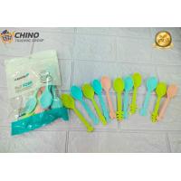 ราคา ช้อนจิ๋ว ช้อนพลาสติกคละสี ช้อนตักผลไม้ ช้อนตักไอศรีม (19549926811)