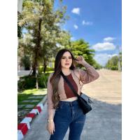 ราคา เสื้อกล้ามไหมพรม พร้อมเสื้อคลุมสาวอวบ อก38 46 เซ็ต2ชิ้น (15217901505)