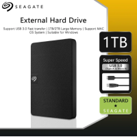 ราคา Center it ใหม่ Seagate external harddisk 1tb ฮาร์ดไดรฟ์แบบพกพา ฮาร์ดไดรฟ์ภายนอก 2tb hdd USB3 0 2 5 ฮาร์ดไดรฟ์คุณภาพสูง รับประกัน 3 ปี (21240921171)