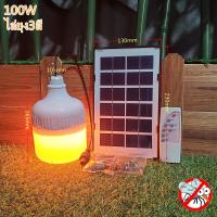 ราคา หลอดไฟพลังงานแสงอาทิตย์ 300W 200W 100W หลอดไฟ LED หลอดไฟฉุกเฉิน ไฟแบตเตอรี่พลังงานแสงอาทิตย์กันยุง (12005438498)