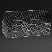 ราคา กล่องเกเบี้ยน ชุบกัลวาไนซ์ ตาข่ายกันหิน รับน้ำหนัก 3ตัน กล่องบรรจุหิน กล่องชุหินแมทเทรส กล่องลวดบรรจุหิน ก่องใส่หินเรียง ขนาด 1x2x0 5m 1x2x1m (21374358928)