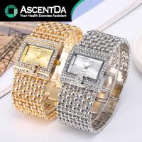 ราคา Han Edition สไตล์แฟชั่น Swarovski นาฬิกาข้อมือกันน้ำเพชรนาฬิกาแฟชั่นสร้อยข้อมือเพชรประดับนาฬิกา Retro สายเหล็กนาฬิกา26 (17394293586)