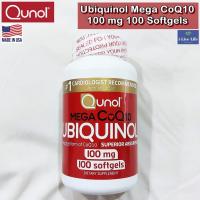 ราคา ยูบิควินอล เมก้า โคคิวเท็น Ubiquinol Mega CoQ10 100 mg 100 Softgels Qunol Q10 คิวเทน โคเอนไซม์คิวเทน Q 10 (6228026359)