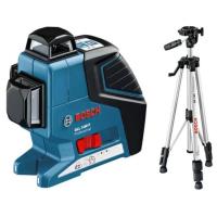ราคา BOSCH เลเซอร์กำหนดแนว 3 เส้น 360 องศา 80 เมตร GLL 3 80 P ขาตั้ง BT 150 (10765272)