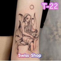 ราคา แทททูรอยสัก รอยสักมินิมอล ซื้อครบ10แถม5 แทททูกันน้ำ ติด3 7วัน แทททูน่ารักๆ แทททูชั่วคราว แทททู มินิมอล สติ๊กเกอร์แททู (6388488547)