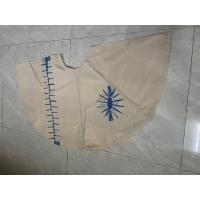 ราคา เสื้อผ้าฝ้าย มัดย้อม ย้อมคราม แฟชั่น มินิมอล เสื้อทรงค้างคาวครึ่งวงกลม (17438395985)