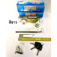ราคา กุญแจประตูแบบบานสวิง กุญแจประตูกระจก แบบสวิงปิด อลูมิเนียม ยีห้อ HOYA รุ่น 889 Single Swing Door (18455390017)