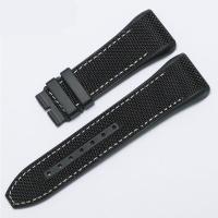 ราคา Suitable for Franck Muller Genuine Leather Watch with FM Tonneau Type V45V41V36VANGUARD Nylon Rubber Chain (19486225357)