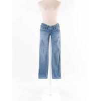ราคา LEVIS กางเกงยีนส์เอวต่ำ กระดุมซิปหน้า Preloved (20663374960)
