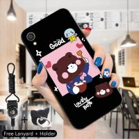 ราคา ฟรีแหวนนิ้วมือ Lanyard เคสมือถือเคสโทรศัพท์เคส ASUS Zenfone Max M1 ZB555KL X00PD Max Pro M1 ZB601KL ZB602KL X00TD Live ZB501KLCase สำหรับสาวการ์ตูนน่ารักหมีปลอกซิลิโคน TPU กรณีโทรศัพท์ (9939911923)