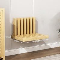 ราคา สตูลไม้เนื้อแข็งเปลี่ยนรองเท้าพับได้ประตูบ้านติดผนังรองเท้าเก้าอี้ประตูทางเข้าที่มองไม่เห็นเก้าอี้พับได้แขวนผนัง (21117657657)