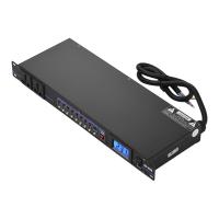 ราคา New Arrival VS 1028 10 outlet Rack Mount Power Sequence Controller Conditioner Surge Protector Power Supply Regulator with LCD Display USB Interface for DJ Equipment Instrument Rigs Audio Recording S 