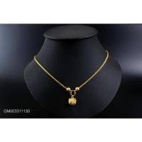 ราคา n15 สร้อยระย้าแมวกวัก 20นิ้ว 1บาท GM003312140 1เส้น สร้อยคอแฟชั่น ทองไมครอน พร้อมจี้ (18896971552)