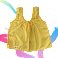 ราคา เสื้อคอกระเช้าเด็ก เสื้อคอกระเช้าสีพื้น ชุดคอกระเช้า สำหรับเด็กอ่อน 1เดือน 2 ปี (15074085586)