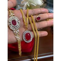 ราคา ขายดี เซทพลอยแดงทับทิม ครบเซท ชุดเดียวสวยปัง ราคาคุ้มค่า (10288623835)
