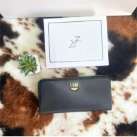 ราคา กระเป๋าสตางค์ใบยาวลิน Lyn คอลเลคชั่นใหม่ อุปกรณ์ กล่องแบรนด์ ถุงผ้า ป้ายราคา งานแท้outlet ขนาด 7 5 ใบยาว มี 6 สี ครีม เขียว ม่วง ดำ ขาว ชมพู (21276832419)