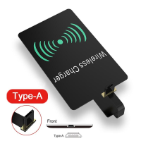 ราคา QI Wireless Charger Receiverชาร์จไร้สายสากลแผ่นรับ แผ่นรองรับการชาจไร้สายสำหรับโทรศัพท์ไอโฟนIOS Micro USB Type Cแผ่นรับสัญญาณไร้สายD15 (20718458983)