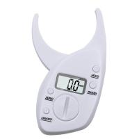 ราคา Skin Fat Caliper แบบพกพา น้ำหนักเบา ด้ามจับสบาย การวัดที่แม่นยำ Digital Fat Caliper สีขาว (21186899754)