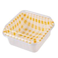 ราคา Idopackage 10ใบ กล่องเค้กลายสก็อต ขนาด 9x9 cm สไตล์เกาหลี น่ารักมากๆ (19247425674)