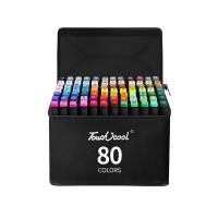 ราคา ใช้วาดรูประบายสี Paint Marker Set30สี สีใช้ระบาย Paint Marker ปากกามาร์คเกอร์ 2 หัว เน้นข้อความได้ ปากกาเมจิก (8154295511)