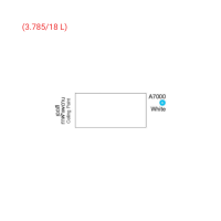 ราคา TOA 4 Seasons for Ceiling สีน้ำอะคริลิค A7000 A8000 สีทาฝ้าด้านพิเศษปกปิดรอยต่อได้ดี 3 785 18 L (9879904477)