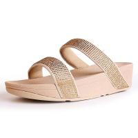 ราคา FITFLOPS ใหม่ฤดูร้อนผู้หญิงกันลื่นรองเท้าแตะลากหนึ่งกัดชายหาดรองเท้าแตะ Rhinestone แฟชั่นสแควร์นิ้วเท้ารองเท้าแตะฤดูร้อนรองเท้าแตะ (21361168445)